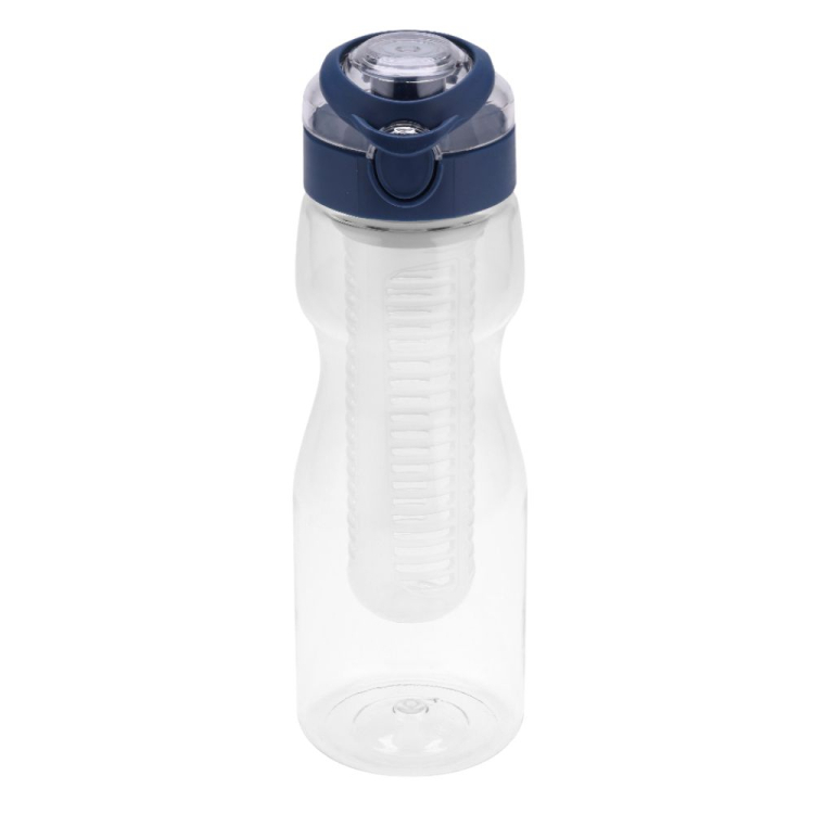 Butelka sportowa TRITAN 730ml z wkładem granatowy RAVI